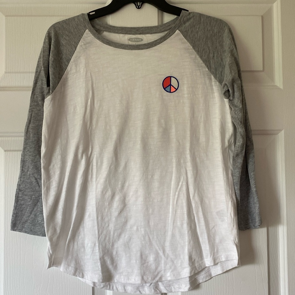 Old Navy 3/4-sleeve shirt, size small